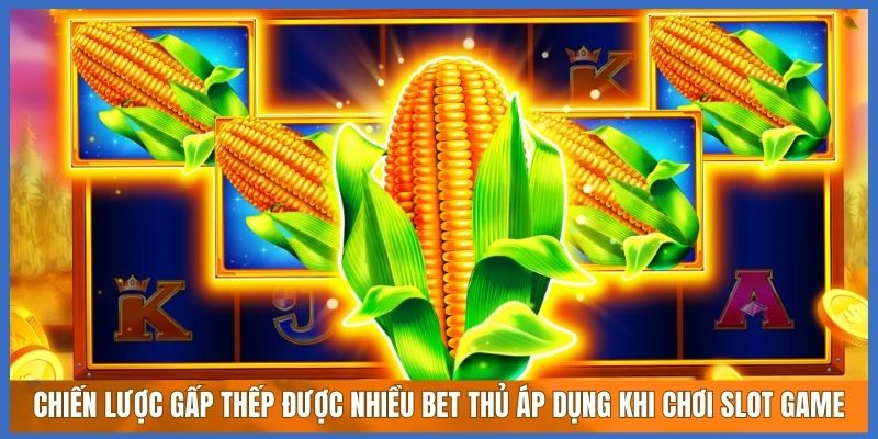 Chiến lược gấp thếp được nhiều bet thủ áp dụng khi chơi slot game