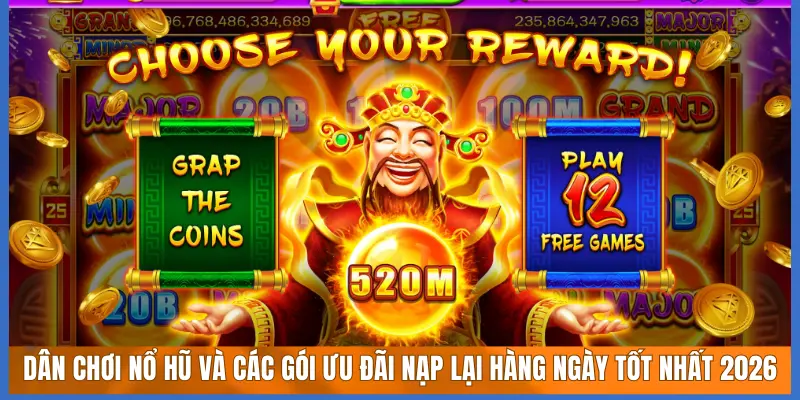 Dân Chơi Nổ Hũ Và Các Gói Ưu Đãi Nạp Lại Hàng Ngày Tốt